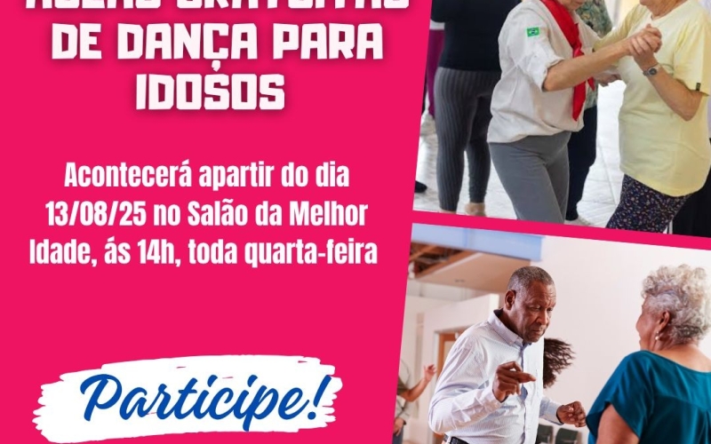 AULA DE DANÇA PARA IDOSOS