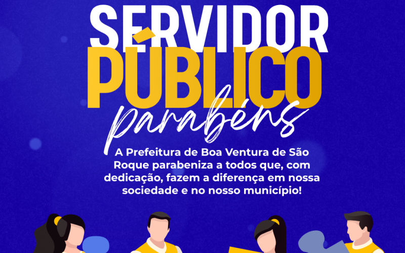 PARABÉNS SERVIDOR PÚBLICO