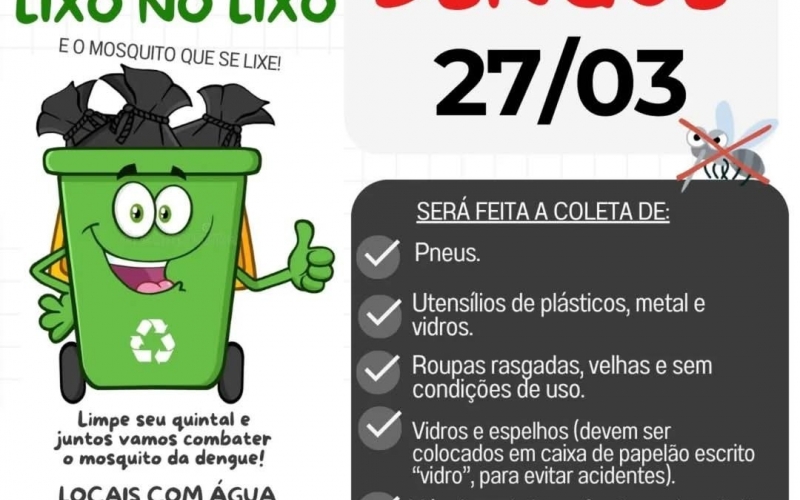 FAXINAÇO DE COMBATE A DENGUE